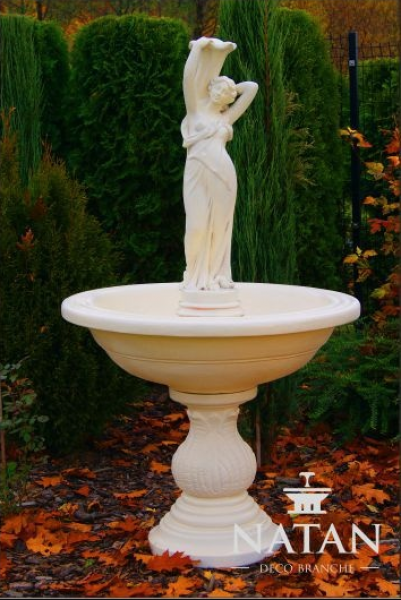 Zierbrunnen Springbrunnen Skulptur Brunnen Deko Garten Fontaine Teich Neu 171cm